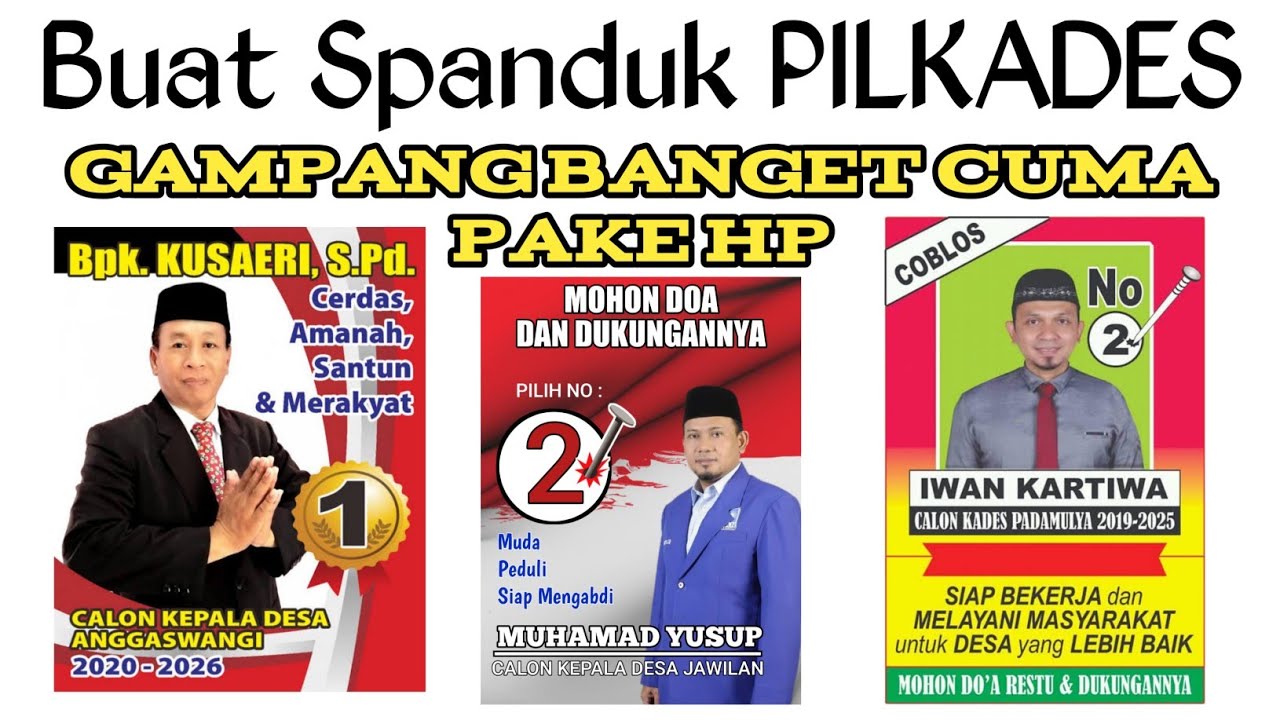Contoh Spanduk Pilkades - KibrisPDR