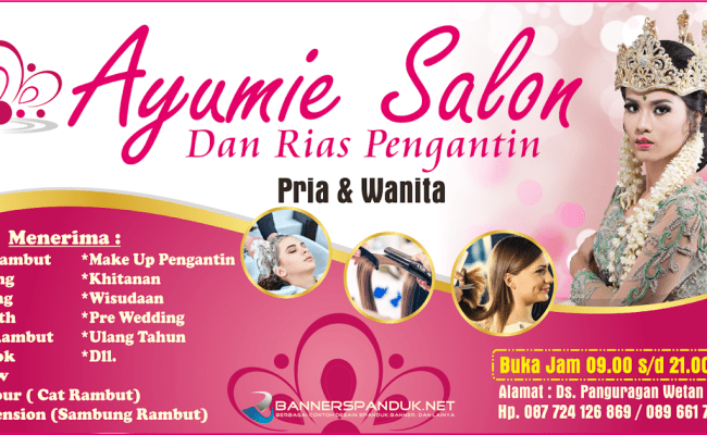 Detail Contoh Spanduk Salon Kecantikan Nomer 46