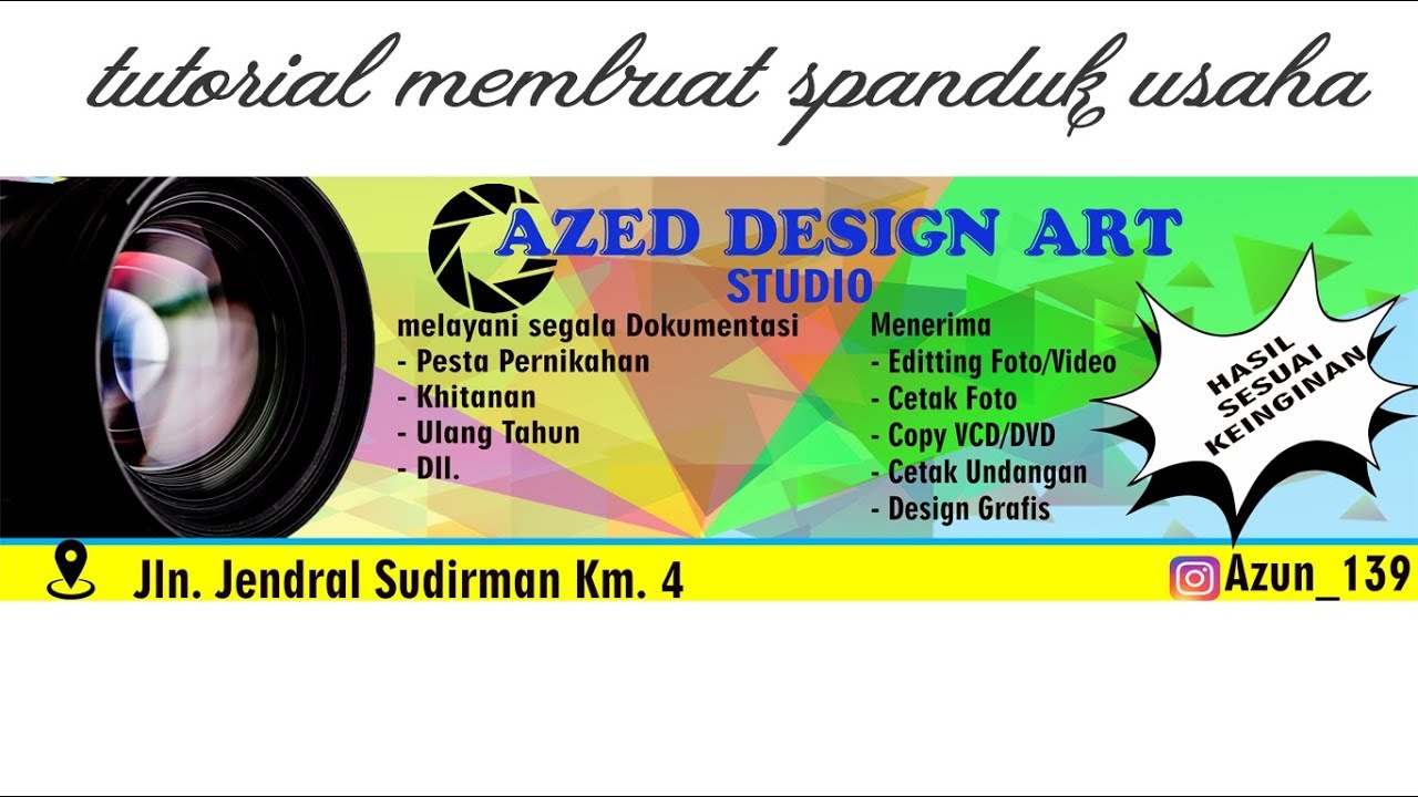 Detail Contoh Spanduk Studio Foto Nomer 5