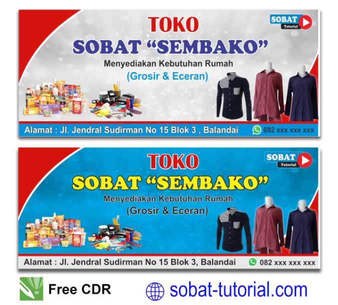 Detail Contoh Spanduk Toko Baju Nomer 27