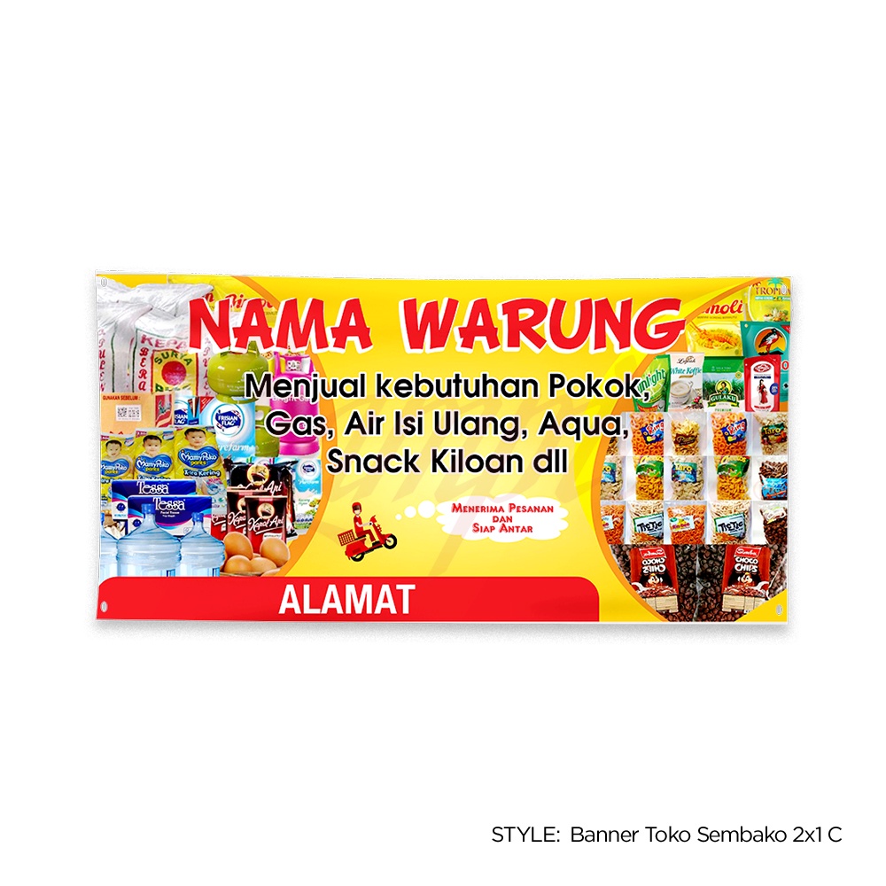 Detail Contoh Spanduk Warung Sembako Nomer 46