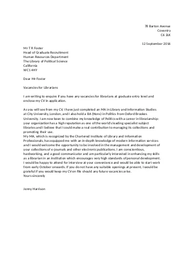 Detail Contoh Speculative Letter Nomer 12