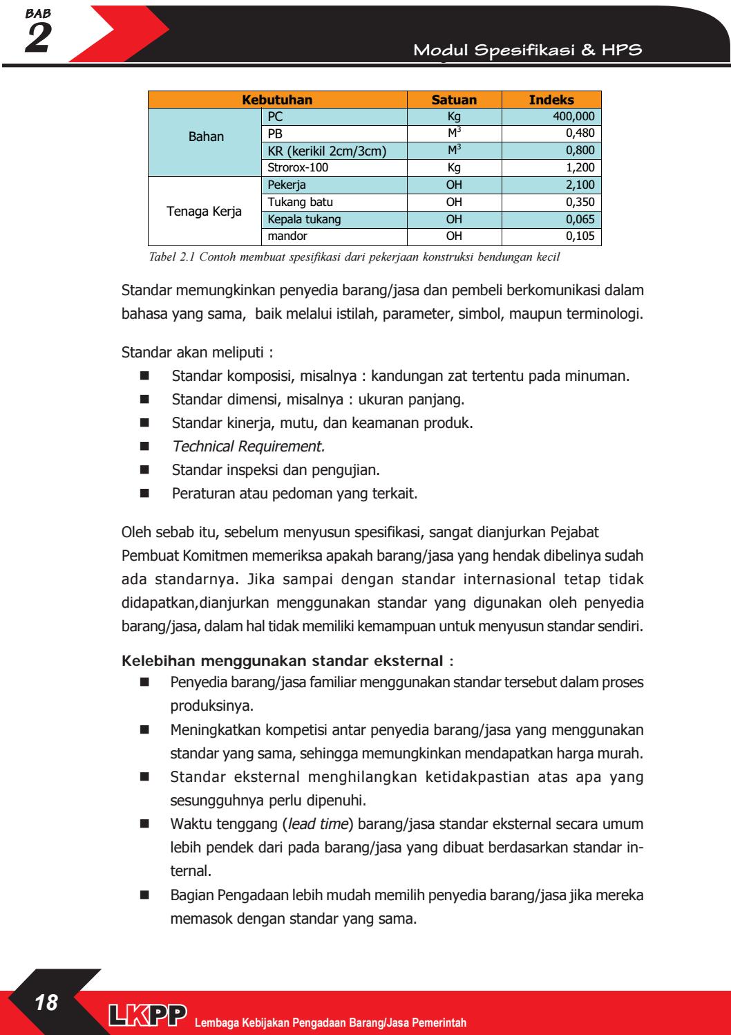 Detail Contoh Spesifikasi Barang Nomer 41