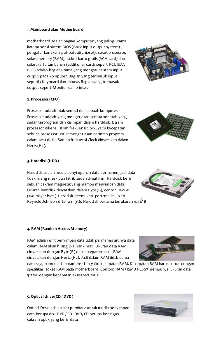 Detail Contoh Spesifikasi Komputer Nomer 40