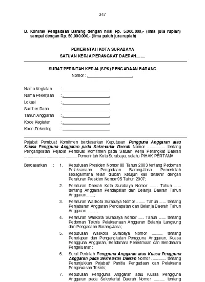 Detail Contoh Spk Pengadaan Barang Nomer 5