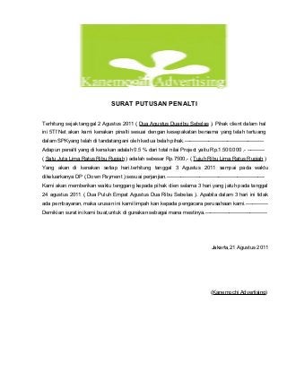 Detail Contoh Spk Pengadaan Barang Nomer 43