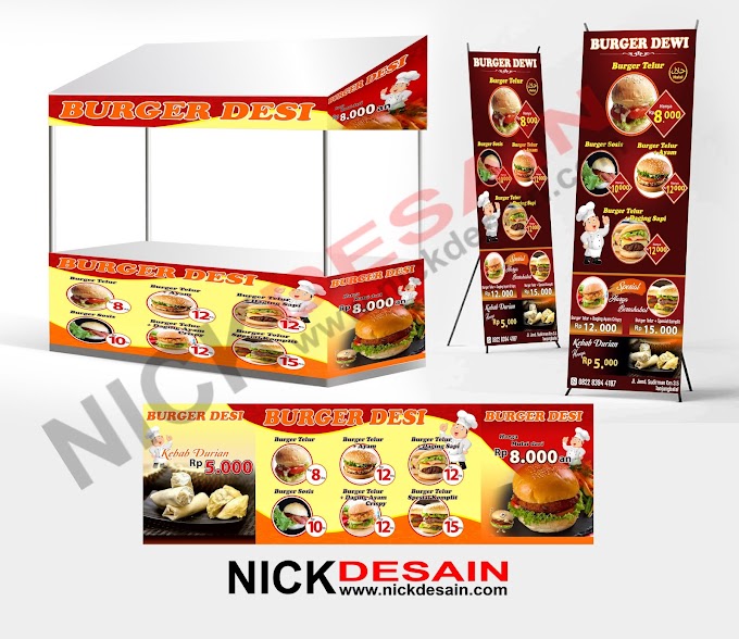 Detail Contoh Stand Banner Makanan Nomer 16