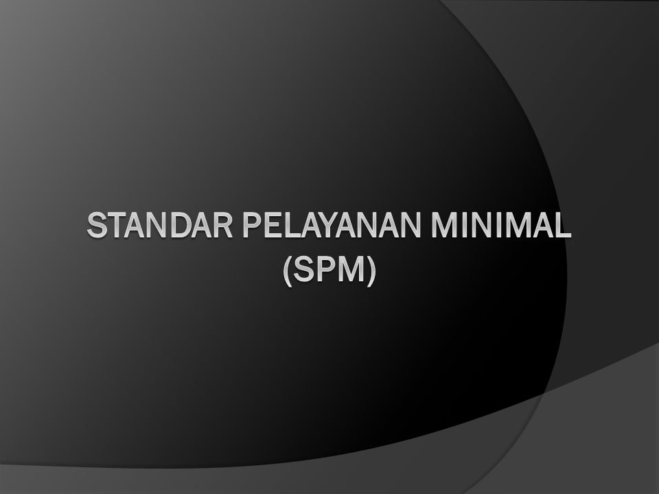 Detail Contoh Standar Pelayanan Minimal Nomer 17