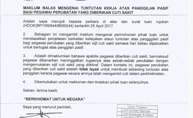 Detail Contoh Standing Instruction Nomer 32