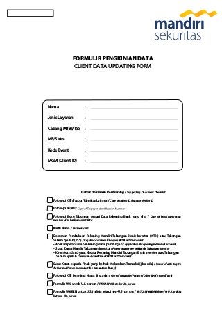 Detail Contoh Standing Instruction Nomer 40
