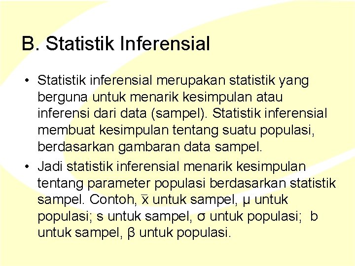 Detail Contoh Statistik Inferensial Nomer 56