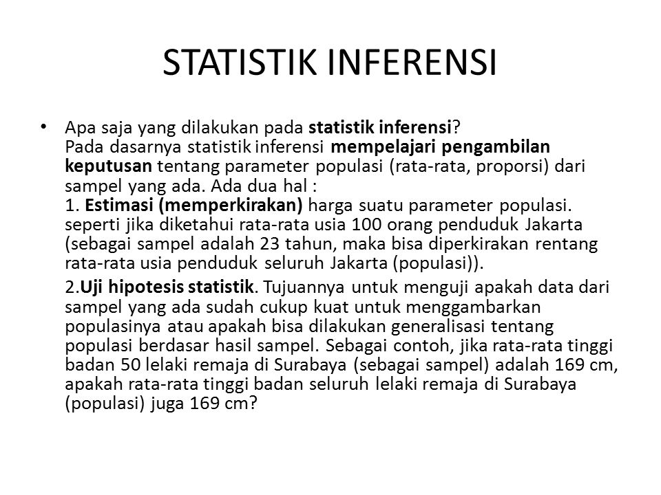 Detail Contoh Statistik Inferensial Nomer 6