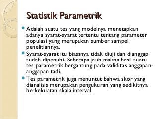 Detail Contoh Statistik Parametrik Nomer 49