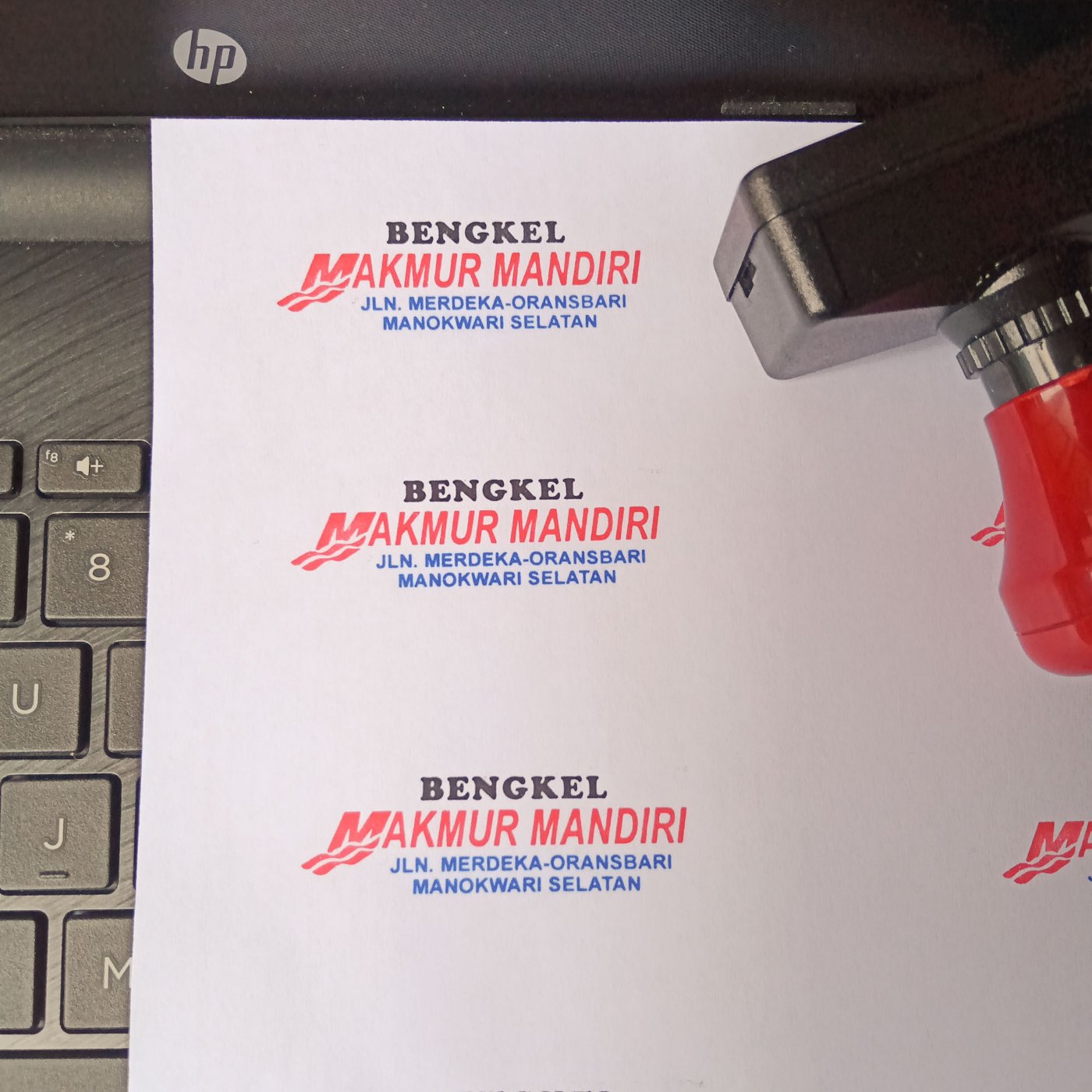 Detail Contoh Stempel Bengkel Nomer 11