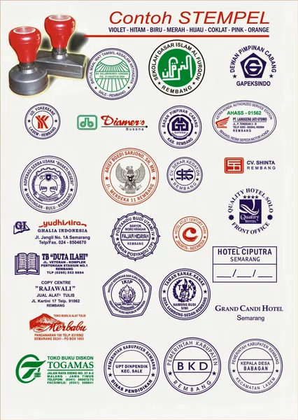 Detail Contoh Stempel Bengkel Nomer 47