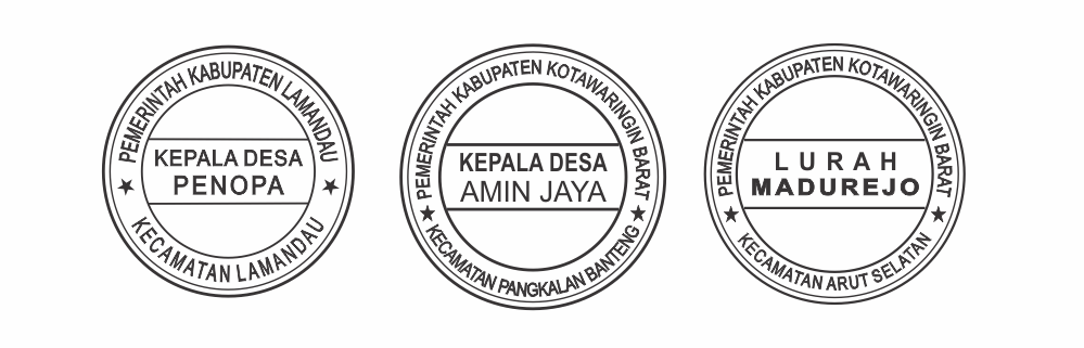 Detail Contoh Stempel Desa Nomer 11