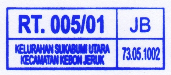 Detail Contoh Stempel Kelurahan Nomer 48