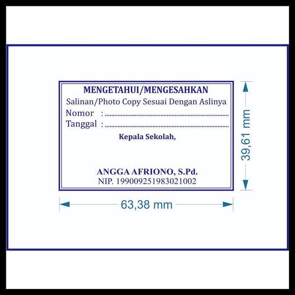 Detail Contoh Stempel Legalisir Nomer 11