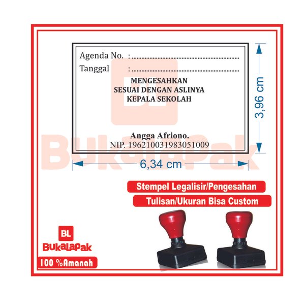 Detail Contoh Stempel Legalisir Nomer 13