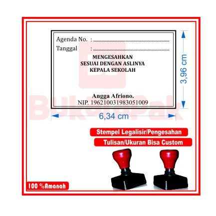 Detail Contoh Stempel Legalisir Nomer 15