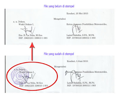 Detail Contoh Stempel Legalisir Nomer 34