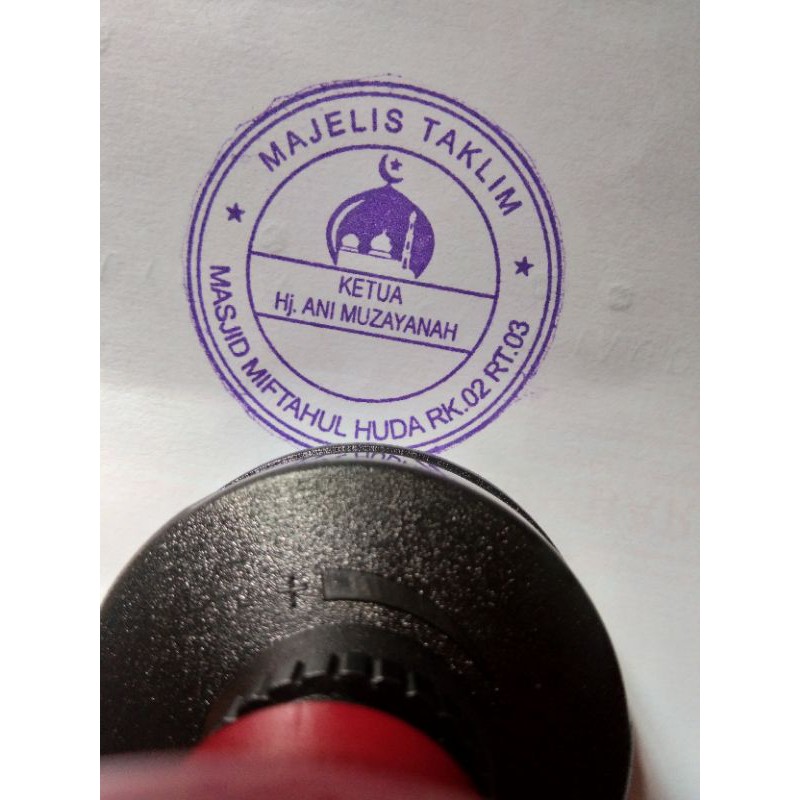 Contoh Stempel Majelis Taklim - KibrisPDR