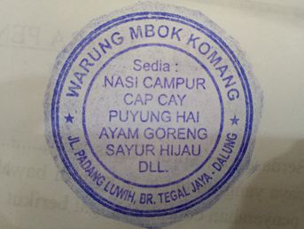 Detail Contoh Stempel Nasi Kotak Nomer 38