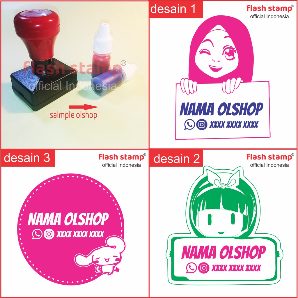 Contoh Stempel Olshop - KibrisPDR