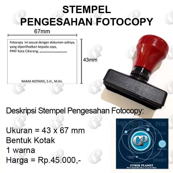 Detail Contoh Stempel Pengesahan Nomer 11