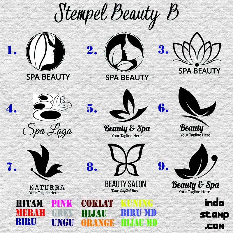 Detail Contoh Stempel Salon Kecantikan Nomer 6