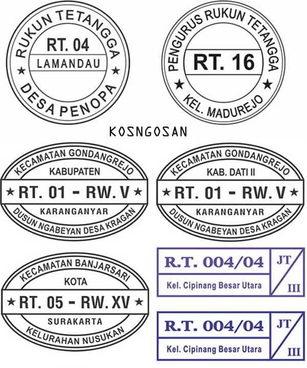 Detail Contoh Stempel Sekolah Nomer 34