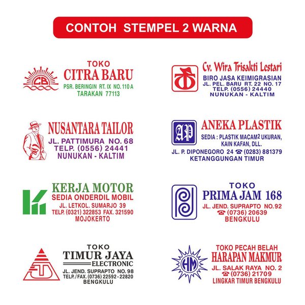 Detail Contoh Stempel Toko Listrik Nomer 4