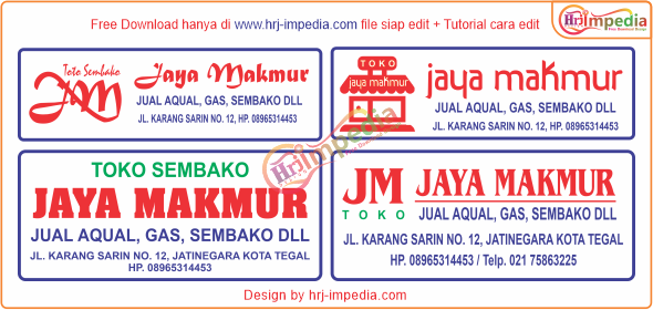 Detail Contoh Stempel Toko Sembako Nomer 2