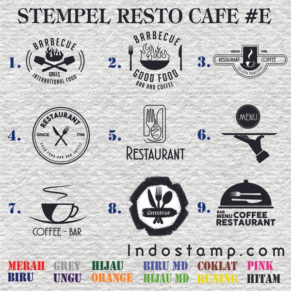 Detail Contoh Stempel Warung Makan Nomer 12