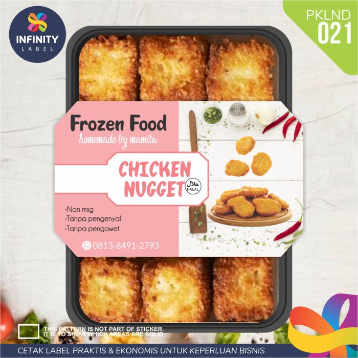 Detail Contoh Sticker Frozen Food Nomer 36