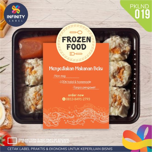 Detail Contoh Sticker Frozen Food Nomer 5