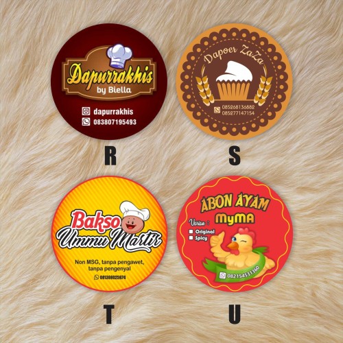 Detail Contoh Sticker Makanan Nomer 2