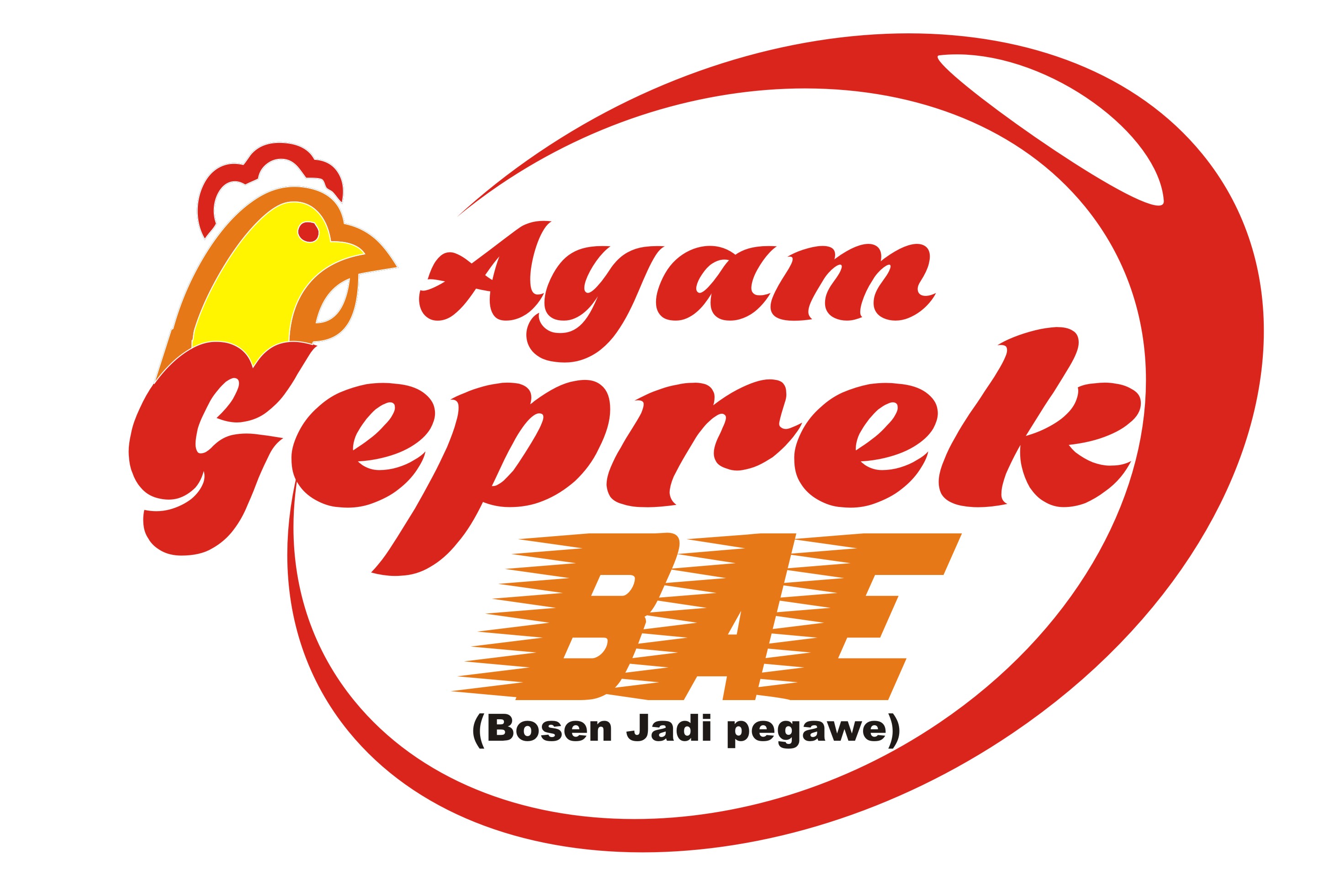 Detail Contoh Stiker Ayam Geprek Nomer 38