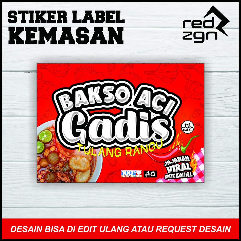 Detail Contoh Stiker Bakso Koleksi Nomer 41