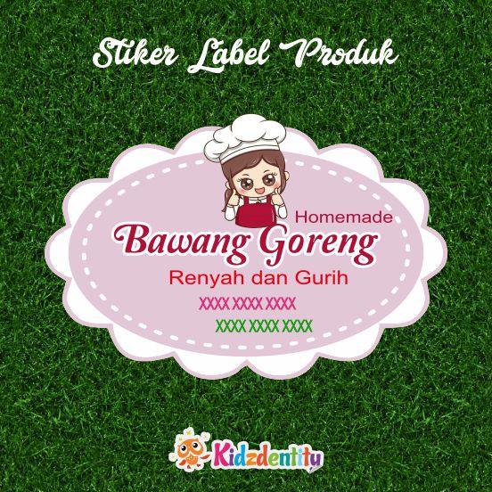 Contoh Stiker Bawang Goreng - KibrisPDR