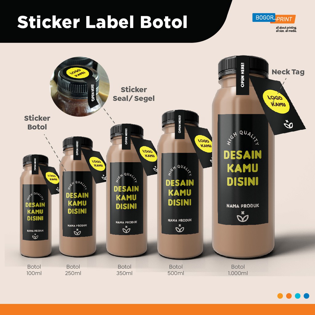 Detail Contoh Stiker Botol Minuman Nomer 46