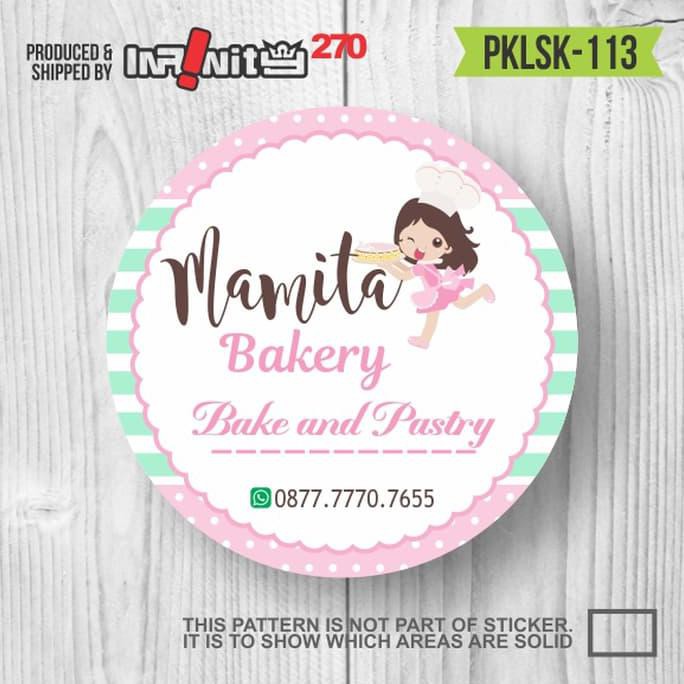 Detail Contoh Stiker Cake And Cookies Nomer 28