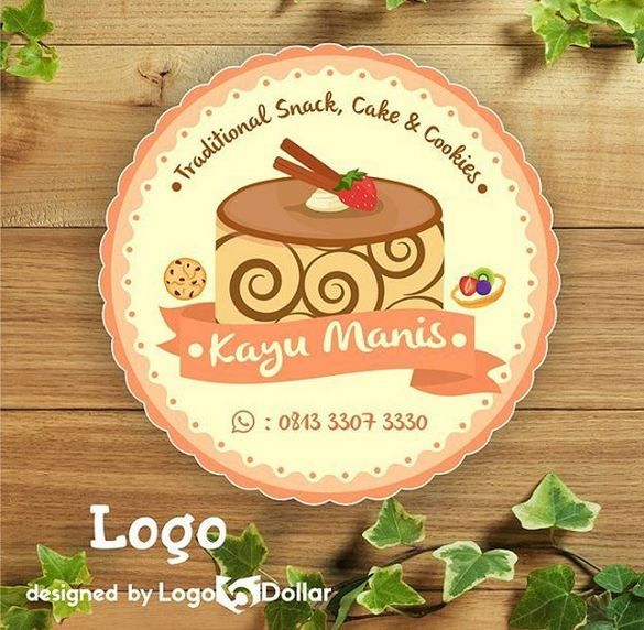 Detail Contoh Stiker Cake And Cookies Nomer 33
