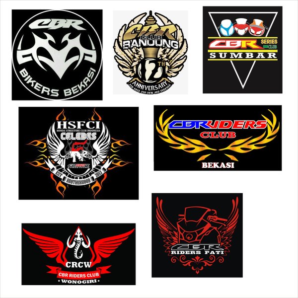 Contoh Stiker Club Motor - KibrisPDR