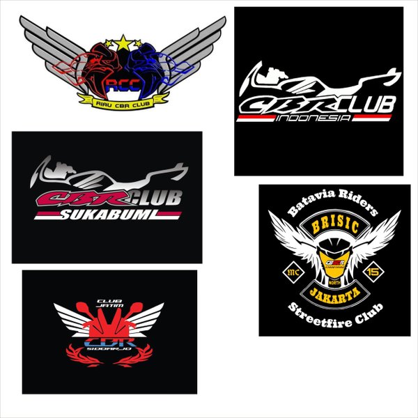 Detail Contoh Stiker Club Motor Nomer 2