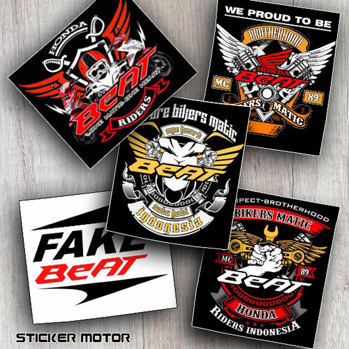 Detail Contoh Stiker Club Motor Nomer 40