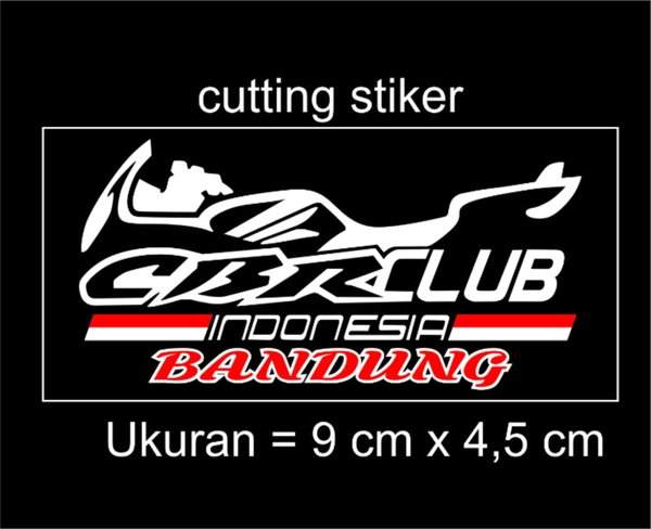 Detail Contoh Stiker Club Motor Nomer 7