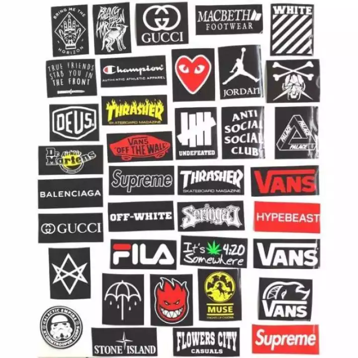 Detail Contoh Stiker Distro Nomer 7