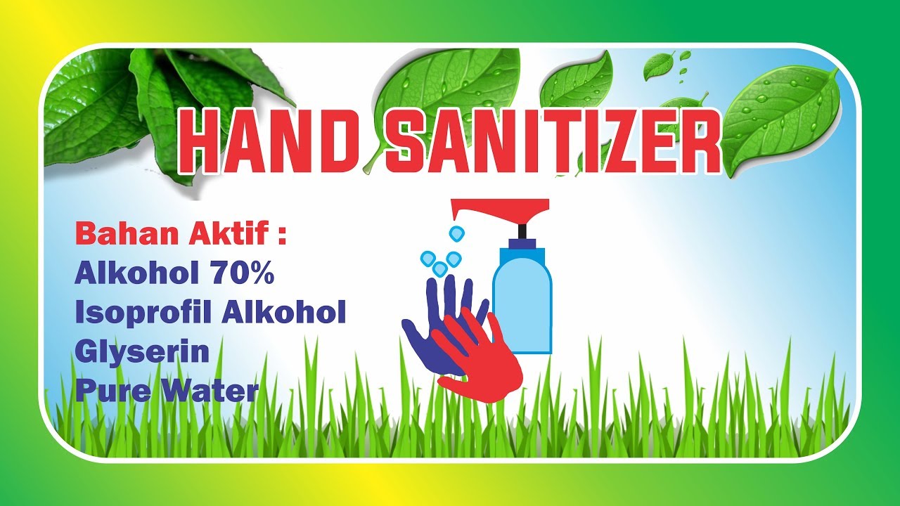 Detail Contoh Stiker Hand Sanitizer Nomer 21