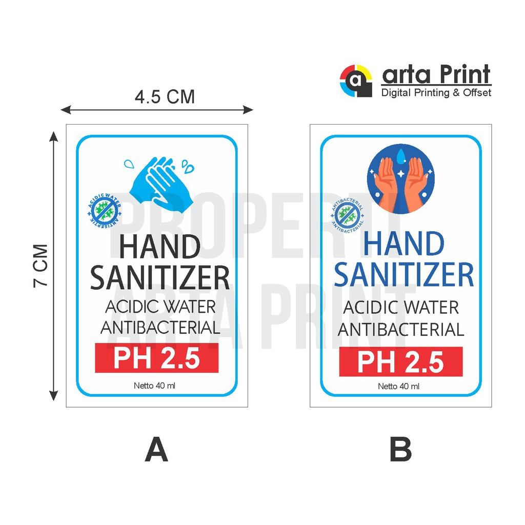 Detail Contoh Stiker Hand Sanitizer Nomer 23